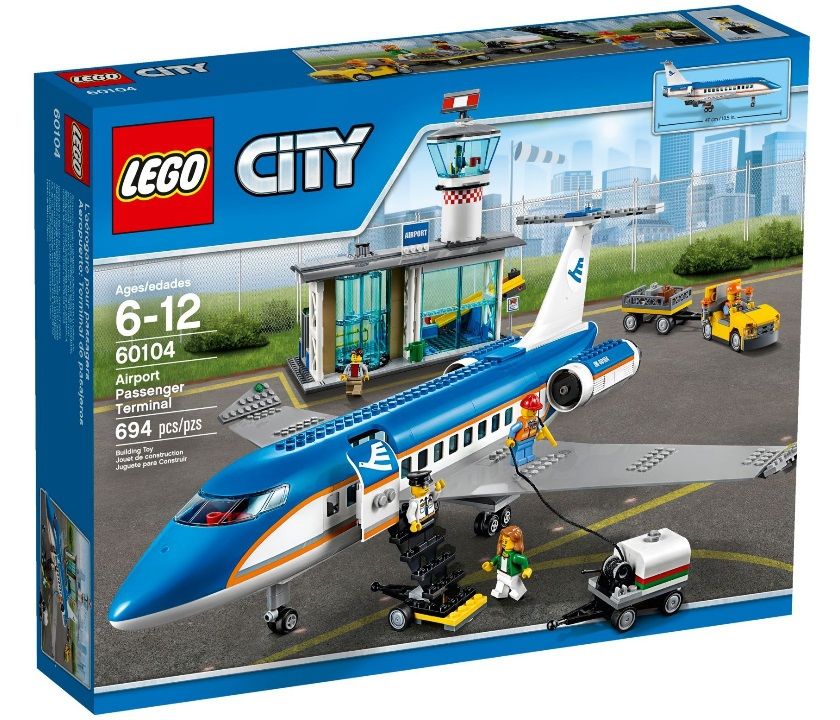 Lego City Пассажирский терминал аэропорта