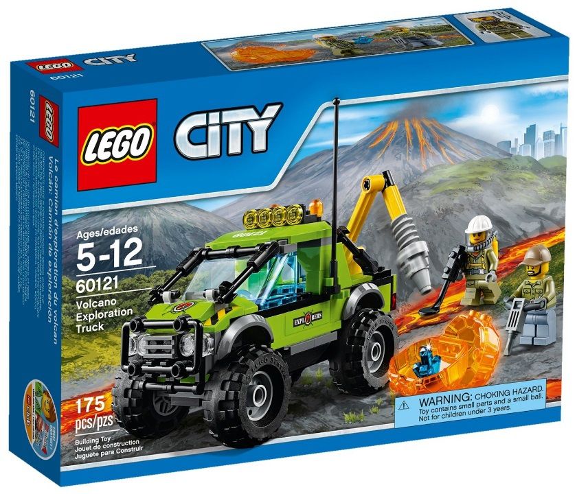 Lego City Грузовик исследователей вулканов