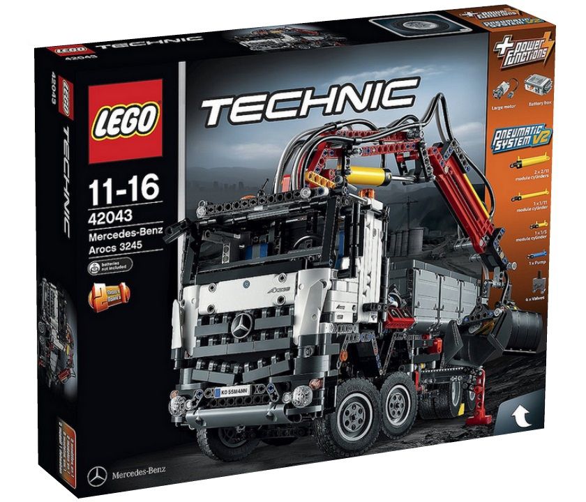 Lego Technic Mercedes-Benz Arocs конструктор від 11 до 16 років