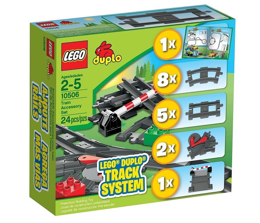Lego Duplo "Додаткові елементи для поїзда" конструктор