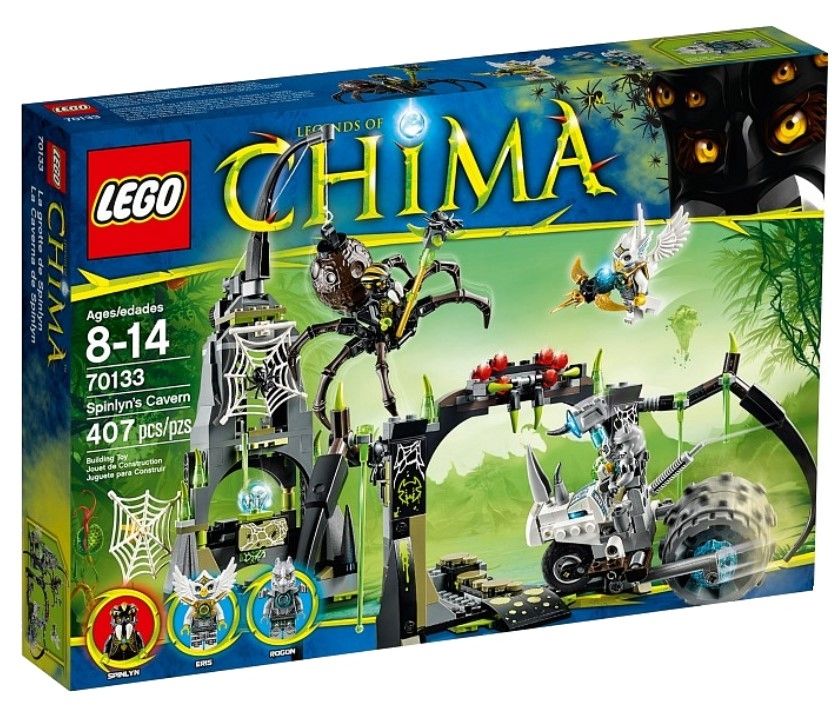 Lego Chima "Пещера паучихи Спинлин" конструктор