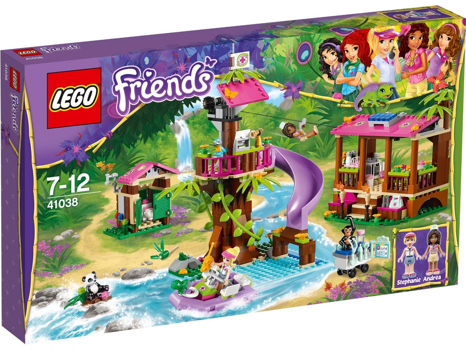 Lego Friends Спасательная база в джунглях