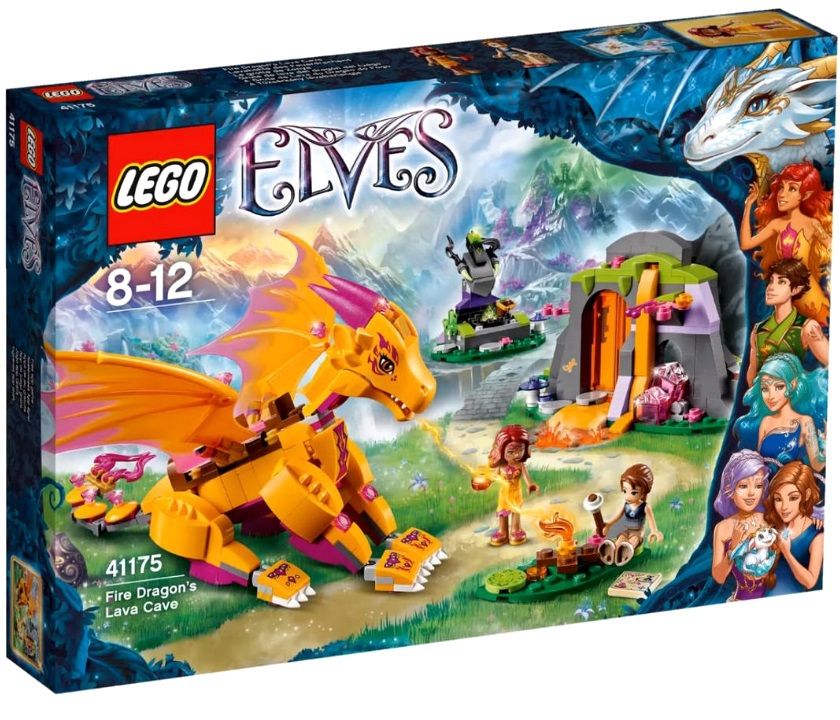 Lego Elves Лавовая пещера дракона огня