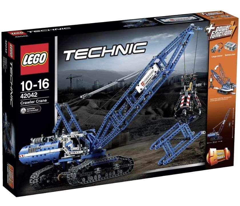 Lego Technic Гусеничный кран конструктор