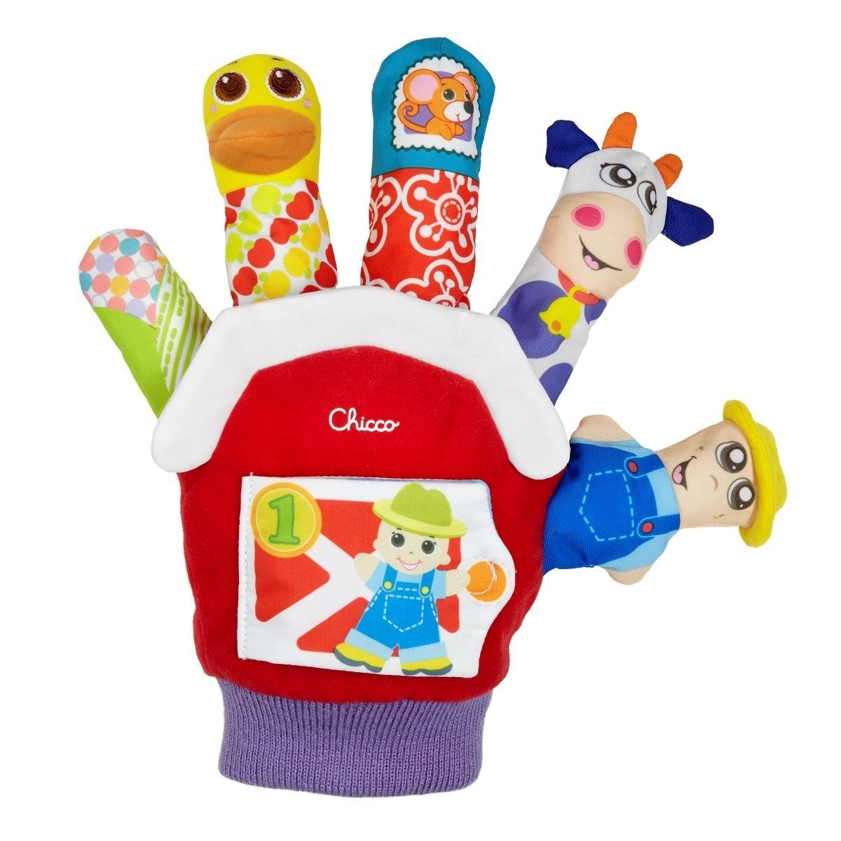 Chicco Ферма іграшкова рукавичка