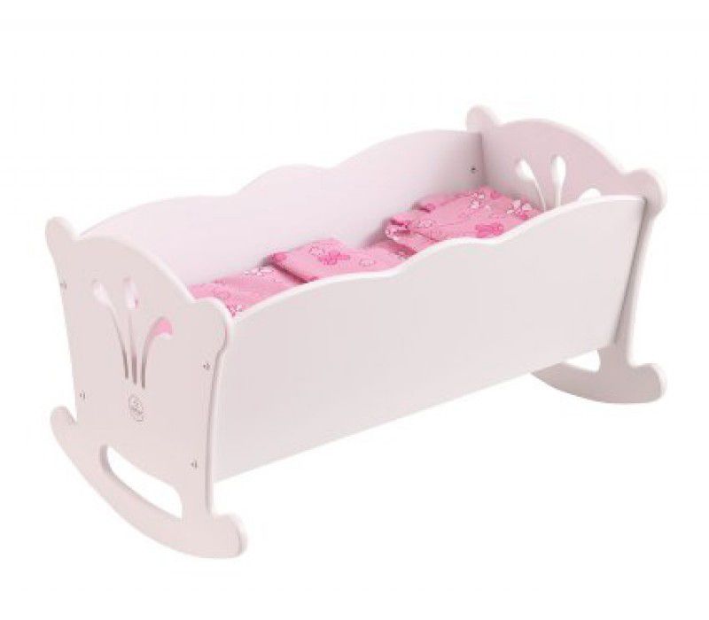 Kidkraft Doll Cradle ліжко-качалка з білизною