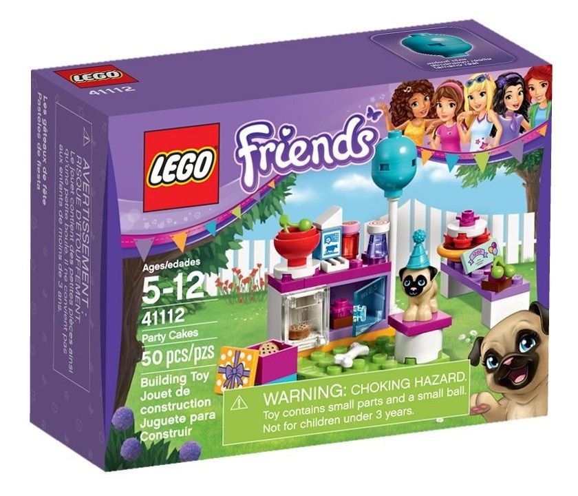 Lego Friends День народження: Тортики