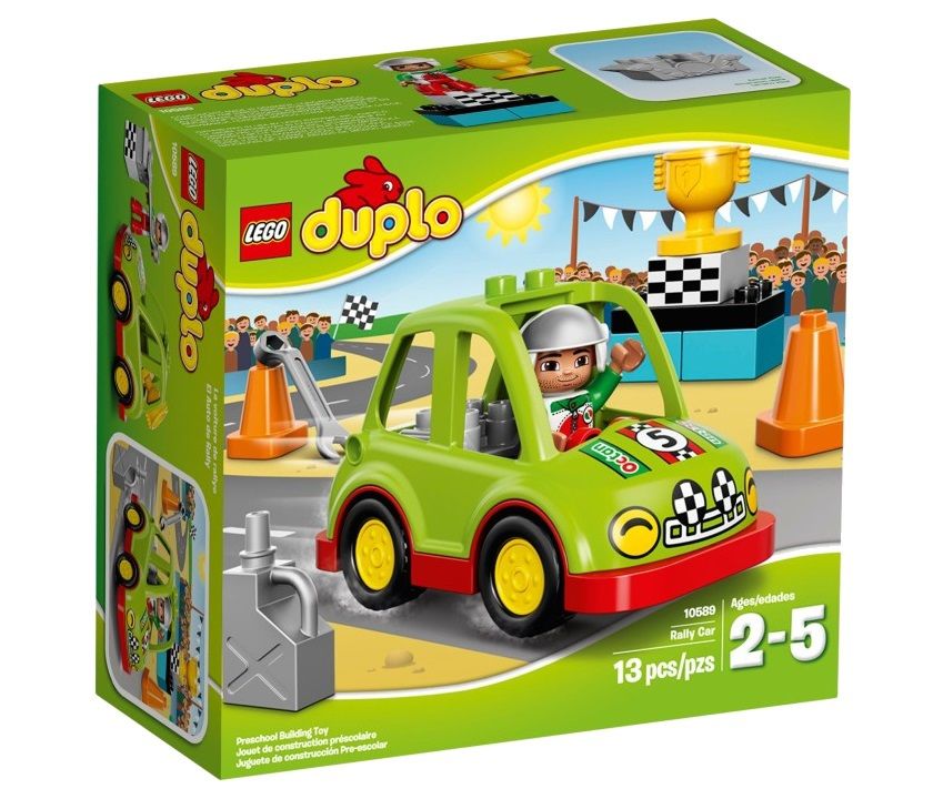 Lego Duplo "Гоночный автомобиль" конструктор