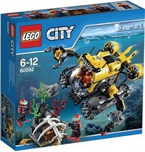 Lego City "Глубоководная подводная лодка" конструктор