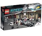 Lego Speed Champions Пункт техобслуговування McLaren Mercedes