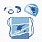 Beco дитячий набір для плавання з яскравим дизайном (96054), синій