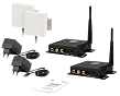 TECSAR AIRBOX 25R з антенами 9 дБ комплект з бездротових приймача і передавача відеосигналу 