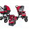 Chicco Trio Active 3 детская коляска 3 в 1 , красный с серым 