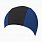 Beco 7728 шапочка для плавания тканевая, сине-черный