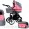 ADBOR ZIPP детская коляска 2 в 1, grey-pink