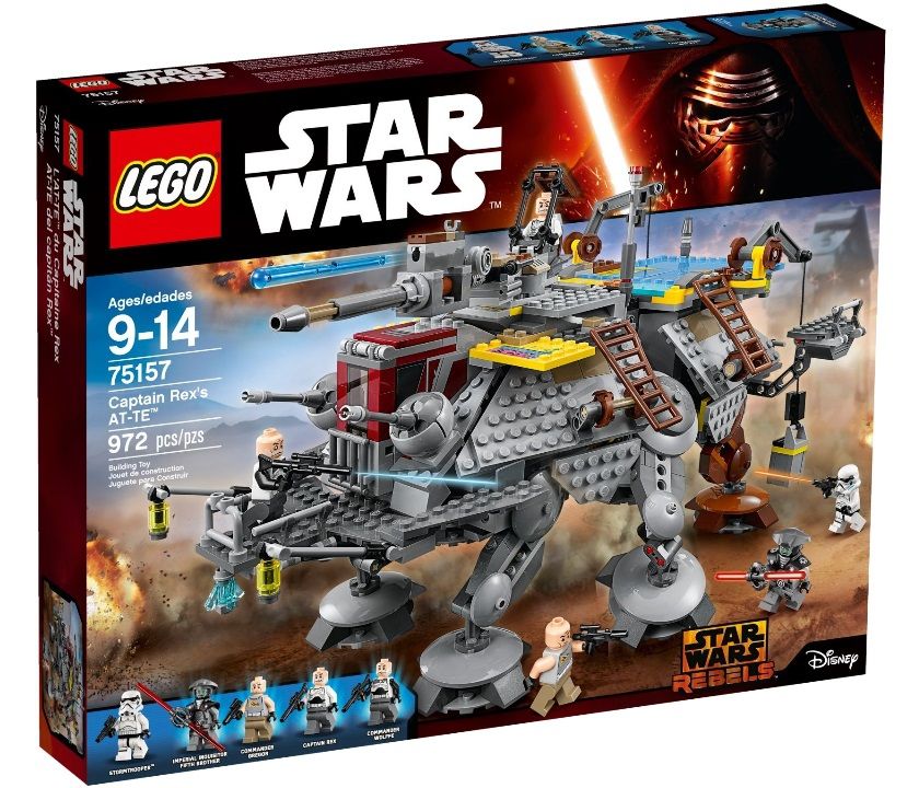 Lego Star Wars Шагоход AT-TE Капитана Рекса