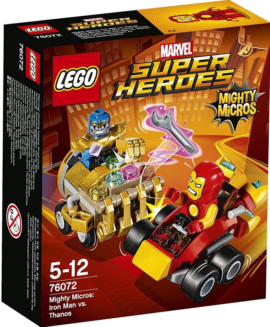 Lego Super Heroes Залізна людина проти Таноса