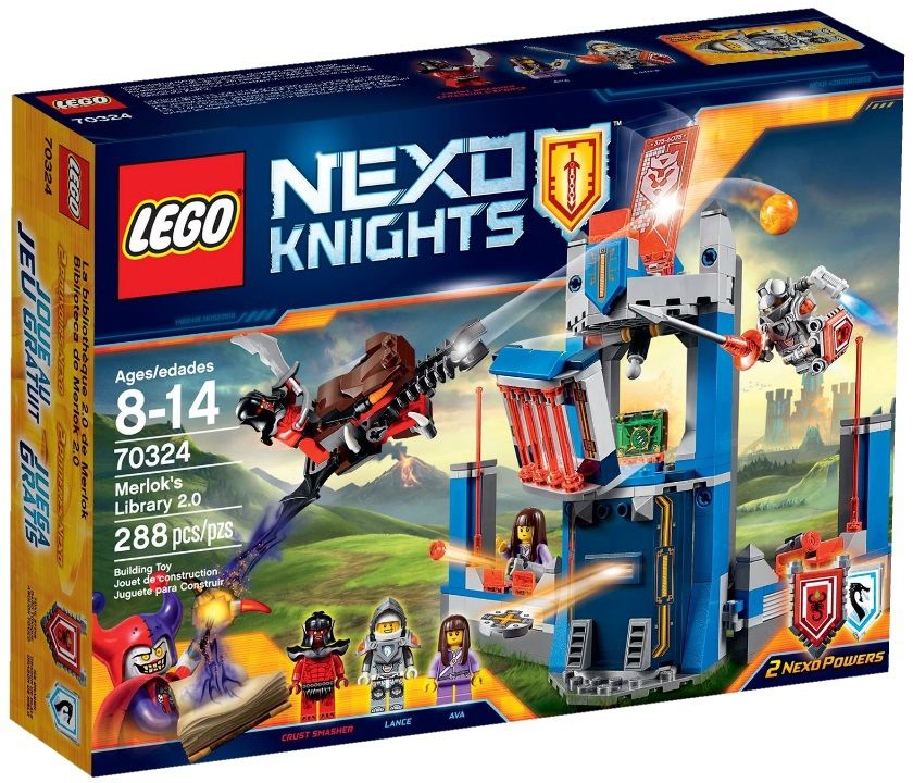 Lego Nexo Knights Библиотека Мерлока 2.0 конструктор