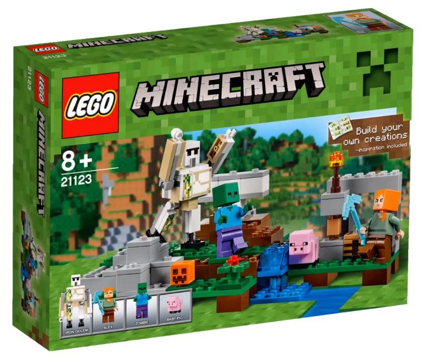 Lego Minecraft Залізний голем конструктор