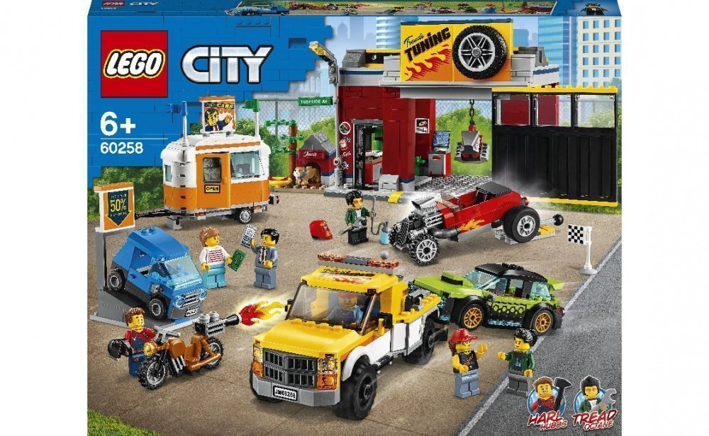 Конструктор LEGO City Мастерская тюнинга