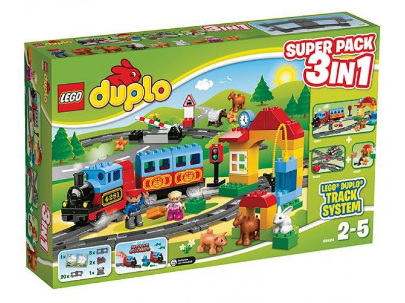 Lego Duplo Поезд конструктор 3в1