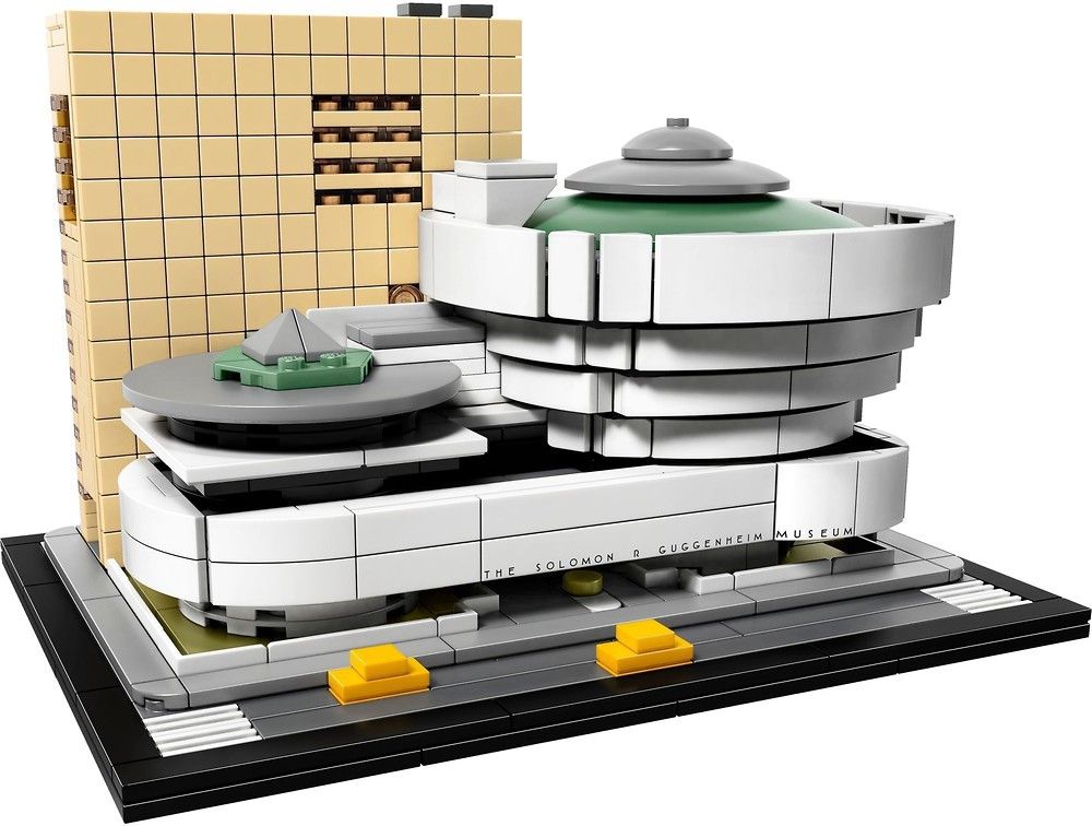 Lego Architecture Музей Соломона Гуггенхейма