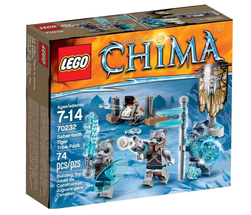 Lego Chima "Лагерь клана Саблезубых Тигров" конструктор
