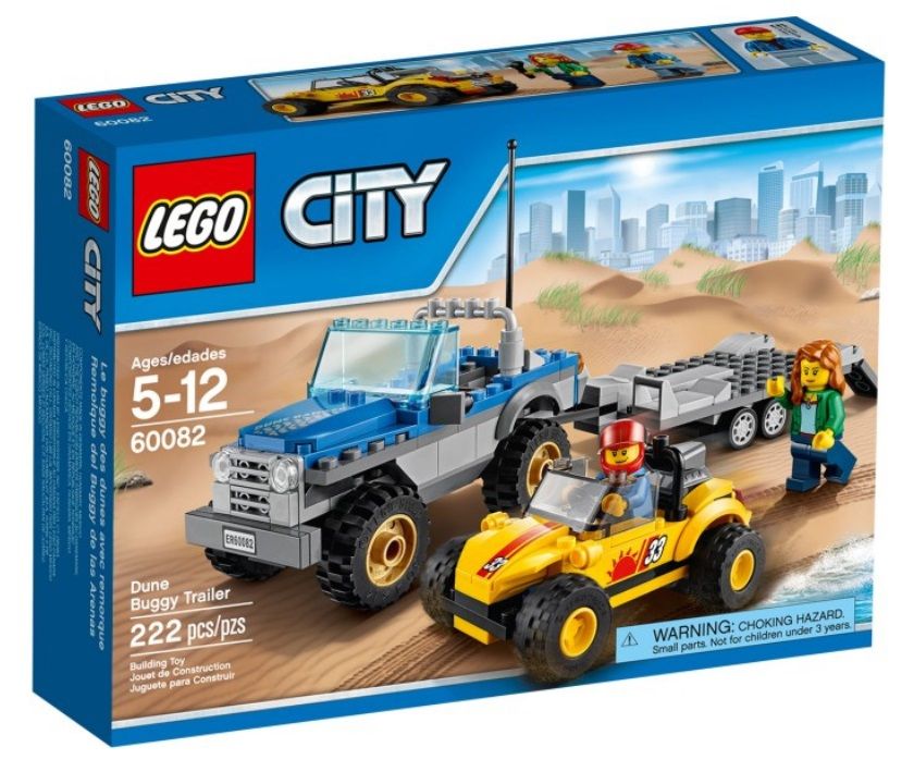 Lego City Перевозчик пляжного багги