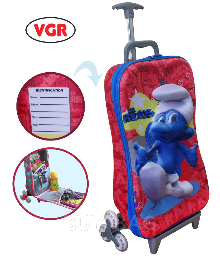 VGR "Гномики" детский чемодан на колесиках TB-1210-R