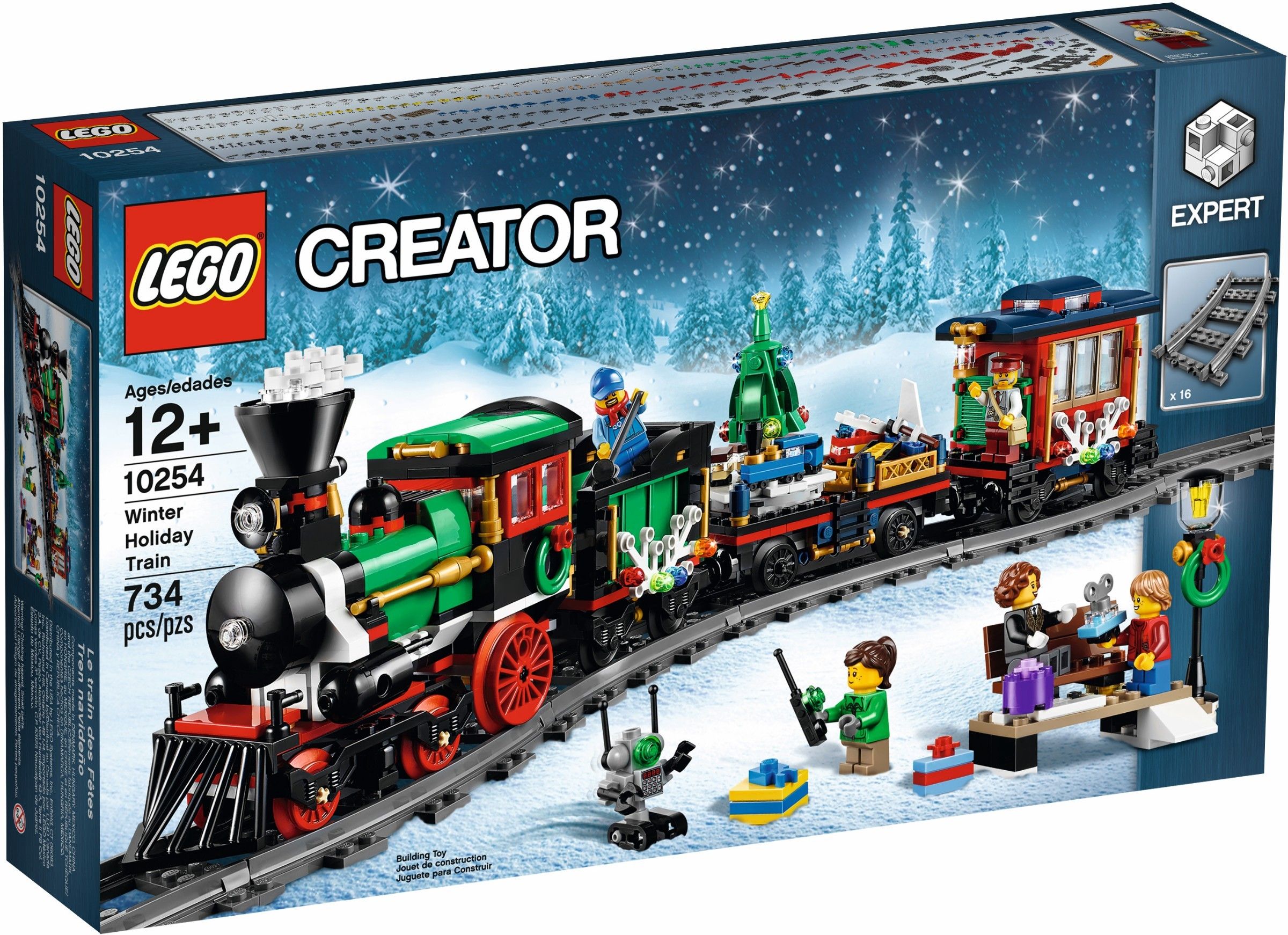 Lego Creator Expert Новогодний экспресс