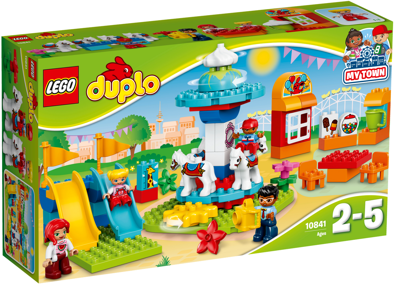 Lego DUPLO Семейный парк аттракционов