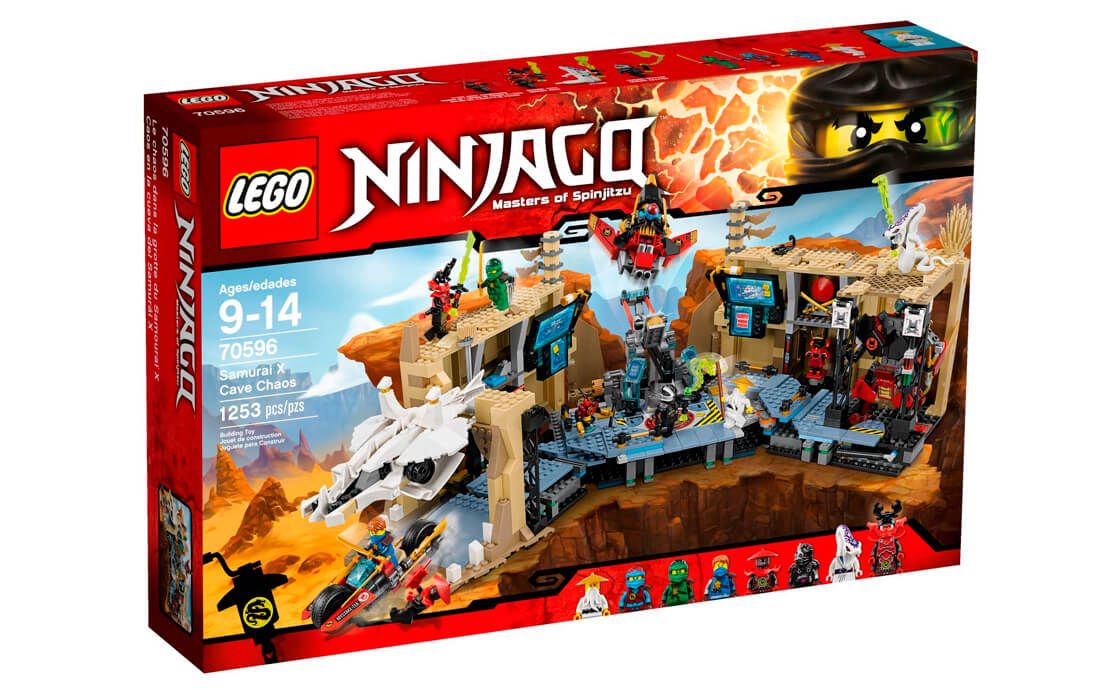 LEGO NINJAGO Хаос в X-пещере Самураев