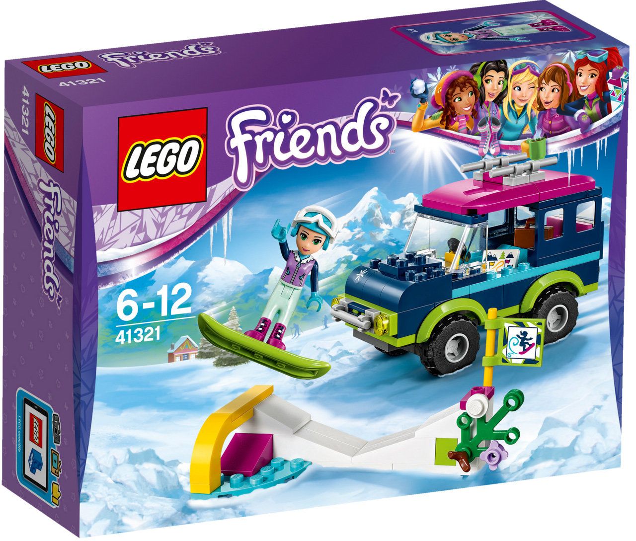 Lego Friends Гірськолижний курорт: позашляховик