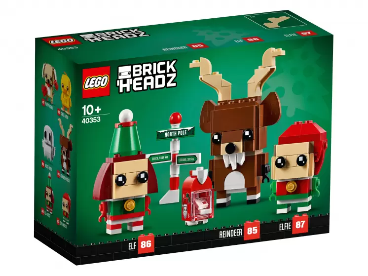 LEGO BrickHeadz Олень и эльфы