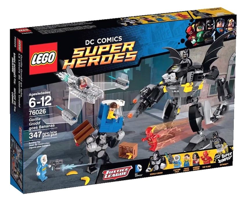 Lego Super Heroes "Свирепость Гориллы Гродда" конструктор