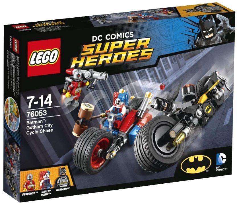 Lego Super Heroes Бэтмен: Погоня на мотоциклах по Готэм-сити конструктор