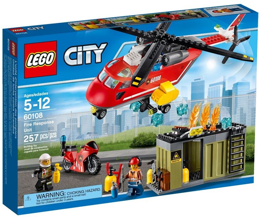 Lego City Пожежна команда швидкого реагування