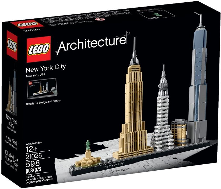 Lego Architecture Нью Йорк