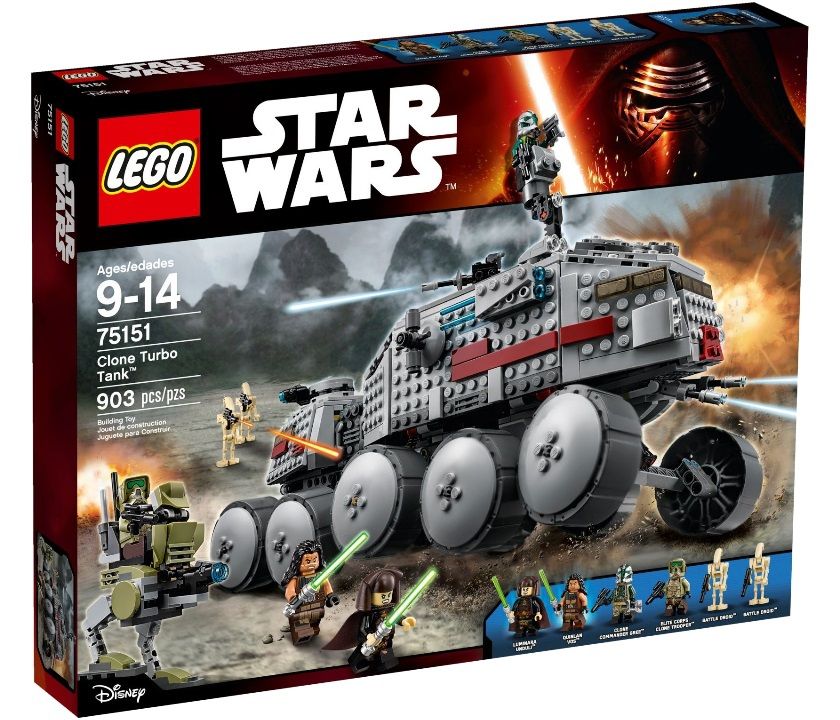 Lego Star Wars Турботанк клонов