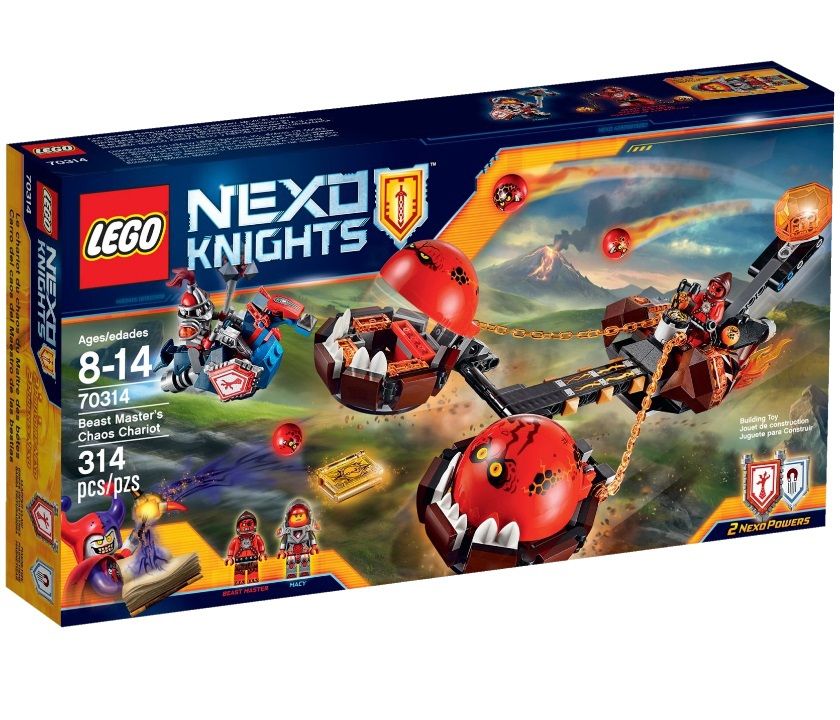Lego Nexo Knights Безумная колесница Укротителя