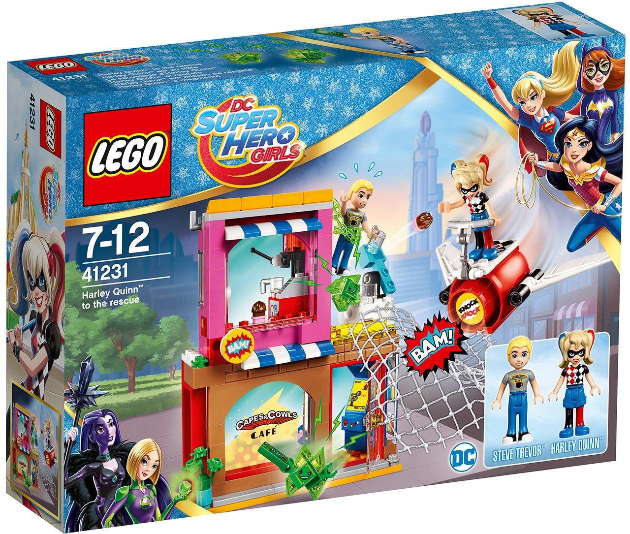 Lego DC Super Hero Girls Харли Квинн спешит на помощь
