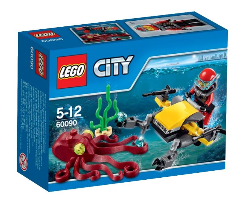 Lego City Глубоководный скутер