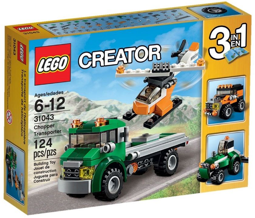 Lego Creator Перевізник вертольота