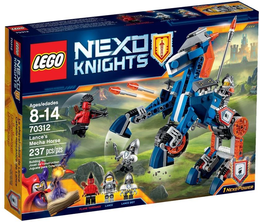 Lego Nexo Knights Ларс і його механічний кінь