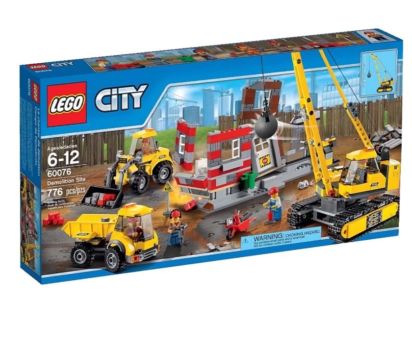 Lego City "Снос старого здания" конструктор