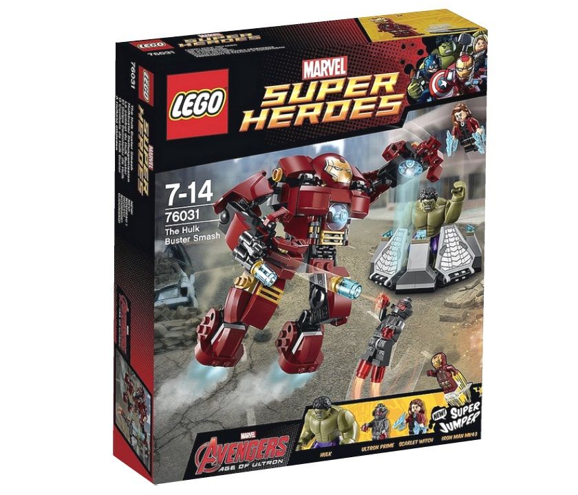 Lego Super Heroes Эра Альтрона: Разрушительный удар Халкбастера конструктор