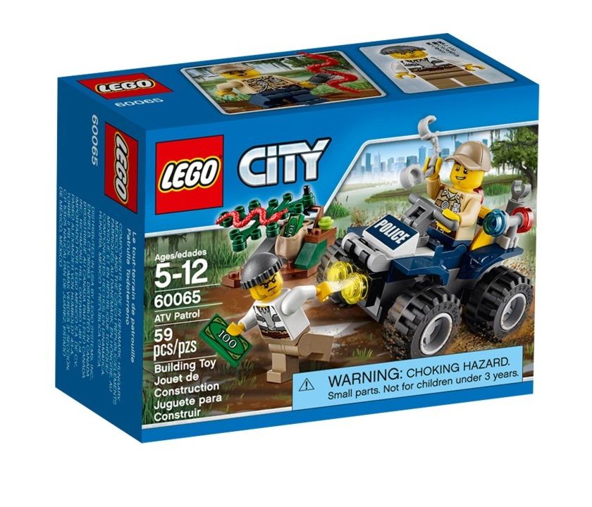 Lego City Патрульный вездеход