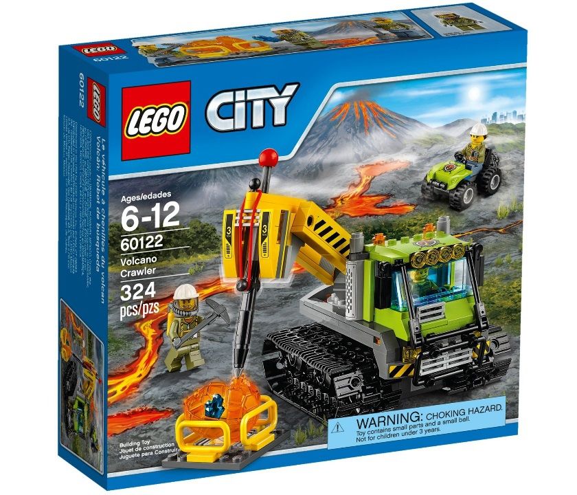 Lego City Вездеход исследователей вулканов