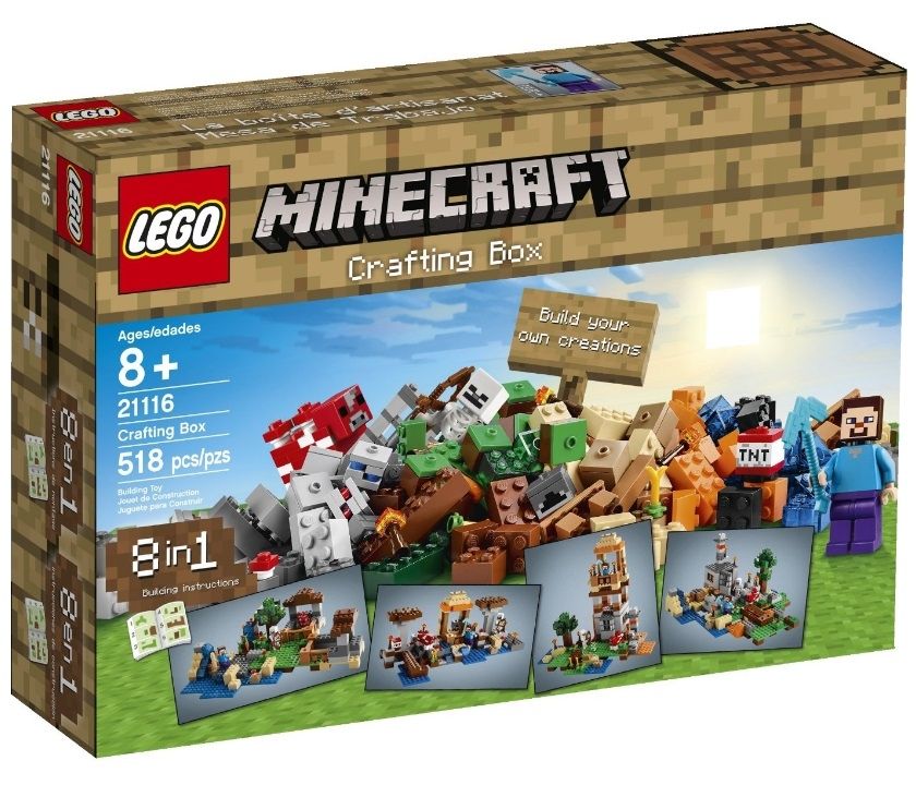 Lego Minecraft Набор для крафтинга конструктор