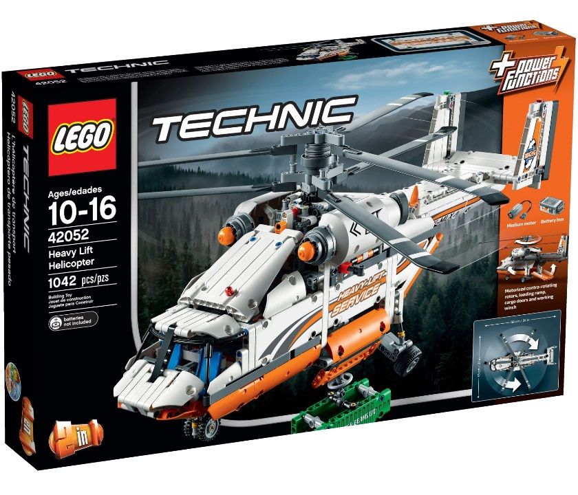 Lego Technic Грузовой вертолёт